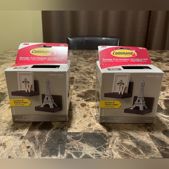 Command brand Other - NEW Command Display Ledges Black